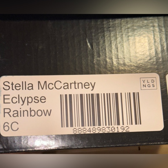 Stella McCartney Eclypse metallic rainbow sneakers - Picture 10 of 10